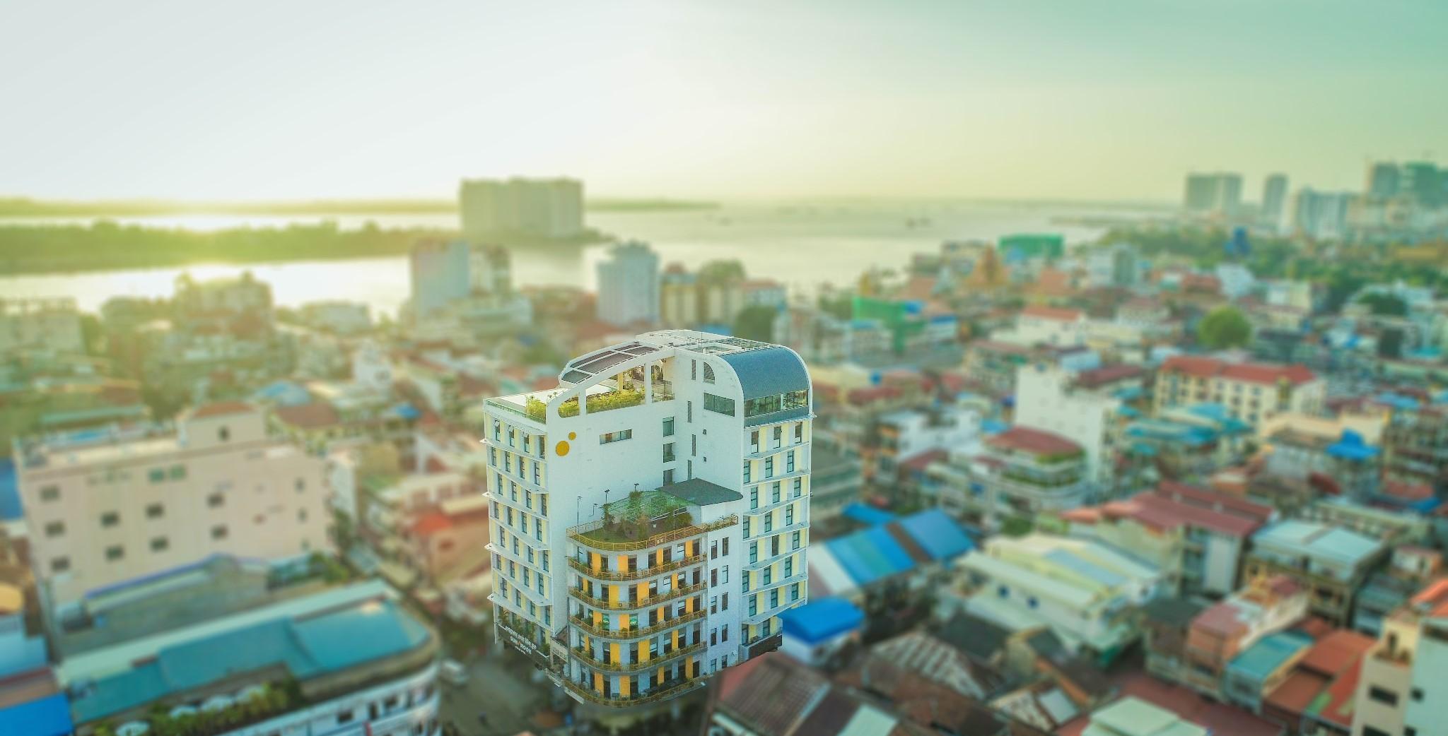 Sun & Moon, Urban Hotel Phnom Penh Exterior foto